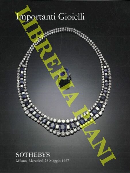 Importanti gioielli. Milano, Mercoledì 28 Maggio 1997.