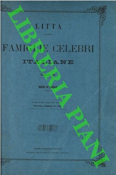 Duchi di Savoja. Parte V