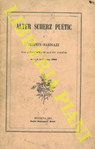 Alter scherz puètic da azzuntar a i su prém stampà …