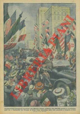 Le entusiastiche accoglienze americane alla missione italiana.