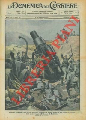 Sull'altipiano di Bainsizza le nostre truppe sequestrano due mortai Skoda …