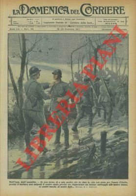 I soldati nell'ora dell'assalto fanno gli ultimi saluti.