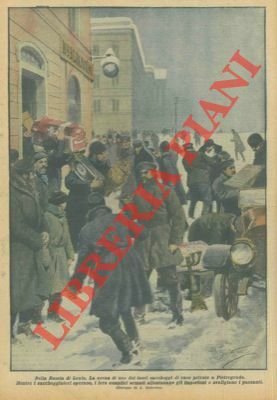 La scena di uno dei tanti saccheggi di case private …