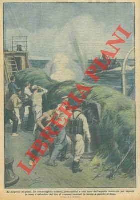 Un sommergibile tedesco viene affondato da una nave che aveva …