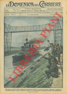 La nave da guerra inglese Hercules entra nel canale di …