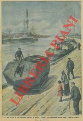 Al termine della guerra i tanks vengono usati per rimorchiare …