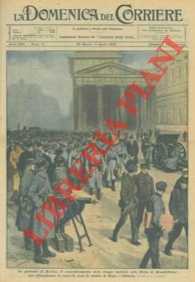 Il concentramento delle truppe baltiche alla Porta di Brandeburgo per …