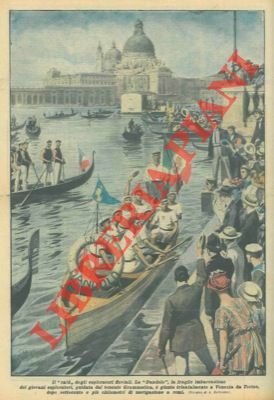 Partiti da Venezia, dopo oltre 700 chilometri di navigazione a …