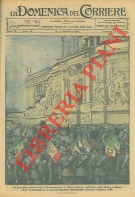 Celebrazione dell'Anniversario di Vittorio Veneto sull'Altare della Patria a Roma.