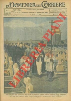 Benedizione del cimitero militare italiano a Amras (Innsbruck) dove sono …