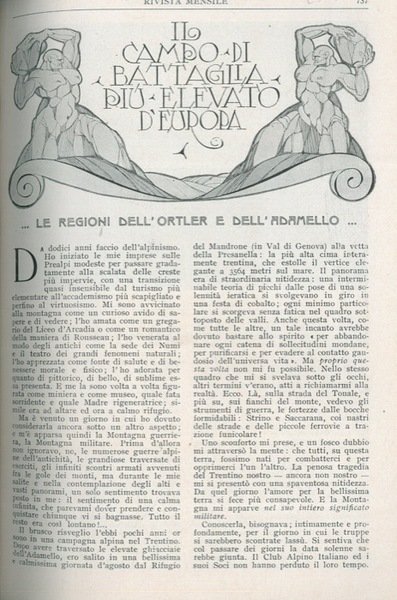 Il campo di battaglia più elevato d'Europa. Le regioni dell'Ortler … | Immagine Gallery 1