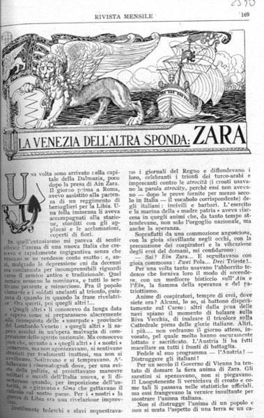 La Venezia dell'altra sponda: Zara.