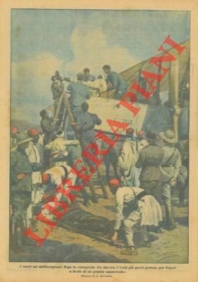 Dopo la conquista di Garian i feriti più gravi partono …