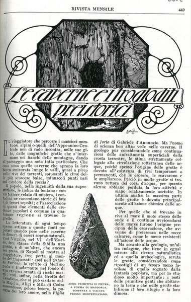 Le caverne e i trogloditi preistorici.