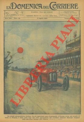 Giuseppe Campari su Alfa Romeo vince la più importante gara …