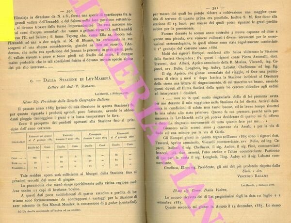 Dalla Stazione di Let-Marefià.