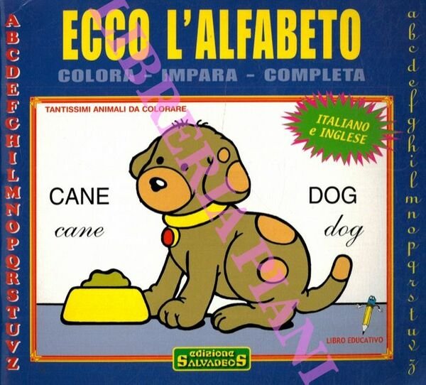Ecco l'alfabeto. Colora. Impara. Completa. | Immagine Gallery 1
