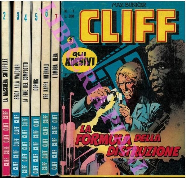 Cliff. 1.La formula della distruzione. 2. La maschera sottopelle. 3. …