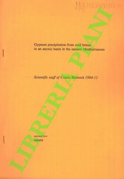 Gypsum precipitation from cold brines in an anoxic basin in …