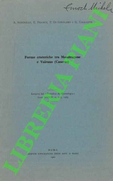 Forme crateriche tra Mondragone e Vairano (Caserta) .