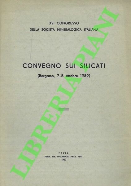 Convegno sui silicati.