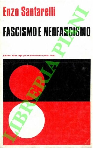 Fascismo e neofascismo.