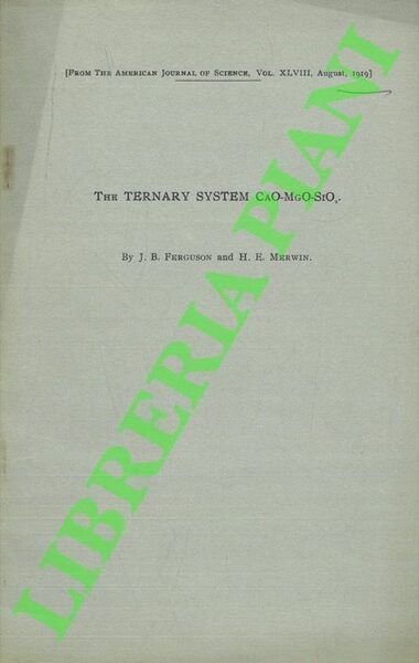 The Ternary System CaO-MgO-SiO2 .