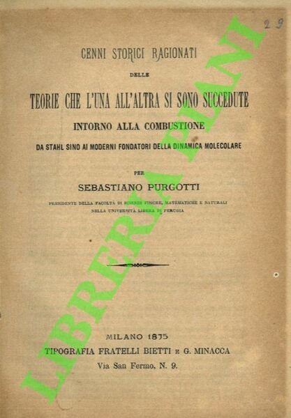 Cenni storici ragionati delle teorie che l'una all'altra si sono …