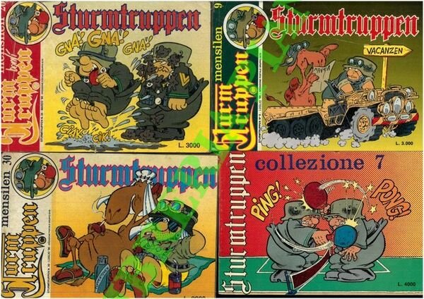 Sturmtruppen. Mensilen.