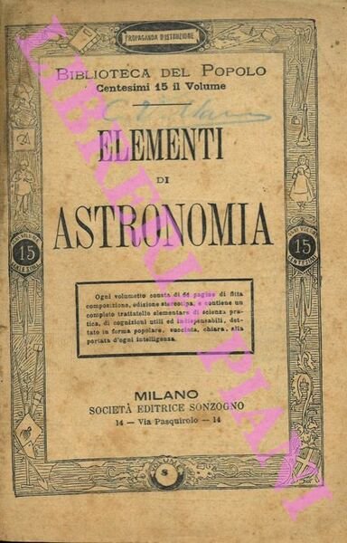 Elementi di astronomia.