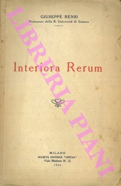 Interiora rerum.