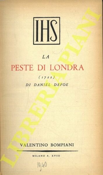 La peste di Londra.