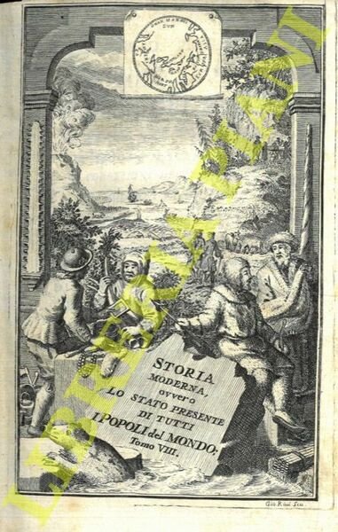 Lo stato presente di tutti i paesi e popoli del mondo naturale, politico, e morale, con nuove osservazioni e correzioni degli antichi, e moderni viaggiatori. Volume VIII. Dell'Imperio della Moscovia o Russia; Dei Regni di Svezia, di Danimarca, e Norvegia; e della Groenlandia.