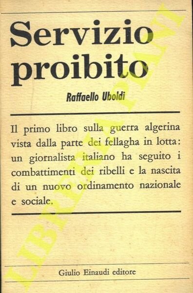 Servizio proibito.