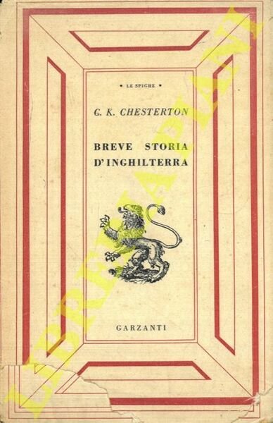 Breve storia d'Inghilterra.