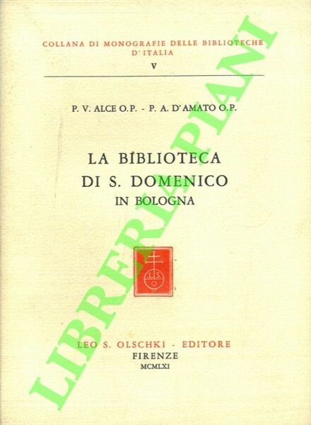 La biblioteca di San Domenico in Bologna.