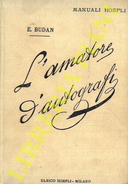 L'amatore d'autografi.