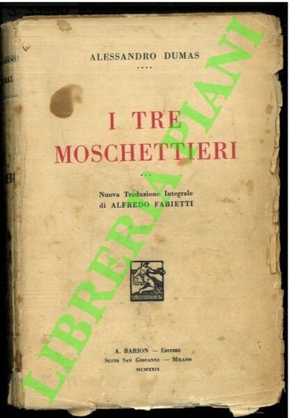 I tre moschettieri.
