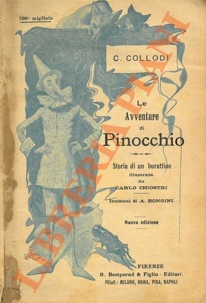 Pinocchio. Le avventure di un burattino. Illustrata da Carlo Chiostri … | Immagine principale