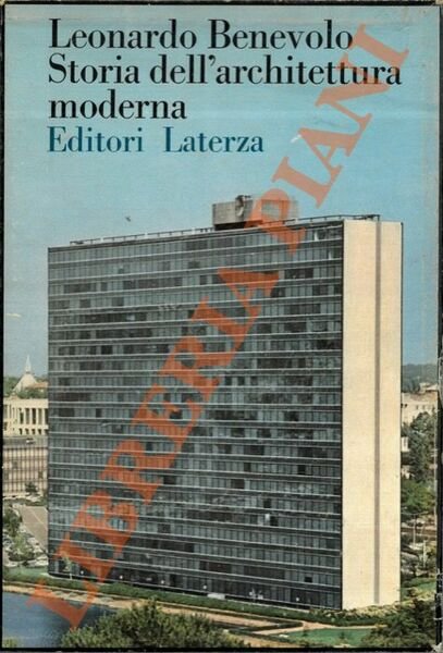 Storia dell'architettura moderna.
