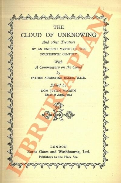 The Cloud of Unknowing.