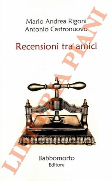 Recensioni tra amici.