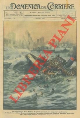 Sul fiume Hudson, un piccolo piroscafo che trasportava molti operai …