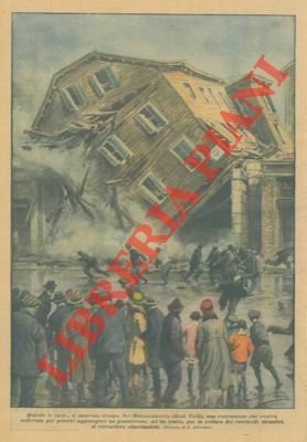 Nel Massachusetts (Stati Uniti), una costruzione che veniva sollevata per …