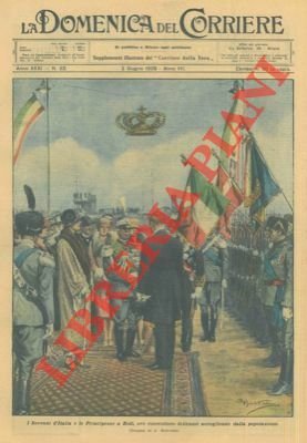 I sovrani d'Italia in visita a Rodi.