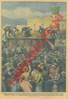 La caratteristica Sagra dell'Uva svoltasi anche quest'anno a Marino.