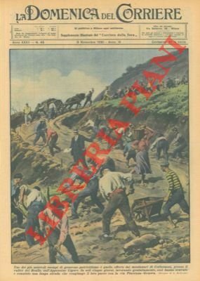 A Corbesassi, presso il valico del Brallo, i montanari lavorano …