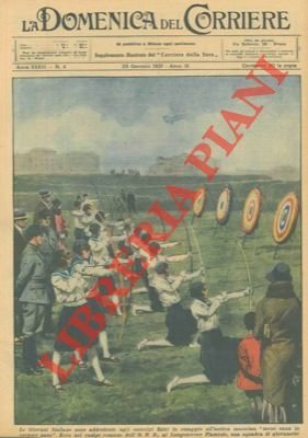 Giovanette si esercitano al tiro con l'arco.