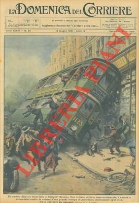 A Glasgow la vettura di una tranvia, devia improvvisamente, e …