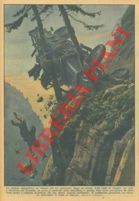 Lungo la strada della Valle di Cembra che sale a …